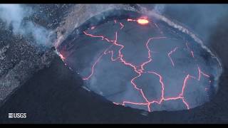 Kīlauea Summit Eruption — Lava Returns to Halemaʻumaʻu [upl. by Dix188]