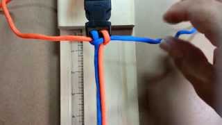 Paracord Cobra Knot Tutorial [upl. by Naveb]