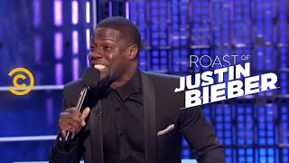 Roast of Justin Bieber  Kevin Hart  Shirts Off  Uncensored [upl. by Ssepmet]