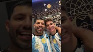 CELEBRACIÓN VESTUARIO ARGENTINA CAMPEONA DEL MUNDO [upl. by Ainehta]