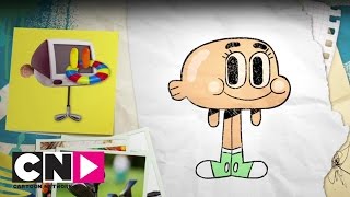 How To Draw Darwin From The Amazing World Of Gumball  Imagination Studios  Cartoon Network [upl. by Emmet]