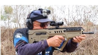 IWI Tavor 9mm 32 rounds in 4 seconds [upl. by Doownyl]