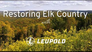 Restoring Elk Country  Susquehannock State Forest PA [upl. by Eybba]