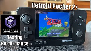 Retroid Pocket 2 plus  GameCube Performance Testing amp Settings MMRJ2 [upl. by Yereffej883]