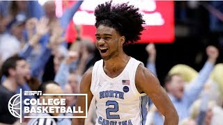 North Carolina completes season sweep vs Duke  College Basketball Highlights [upl. by Anaihs945]