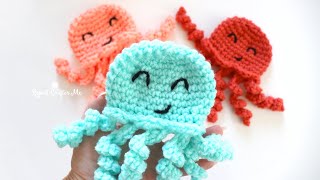 Mini Crochet Jellyfish [upl. by Nawd369]