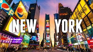 LIVING IN NEW YORK CITY Ultimate Times Square Tour [upl. by Dnomayd]