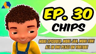 Jan Cartoon in Urdu  Chips  Official Cartoon Remastered  S01 E30 [upl. by Sharleen]