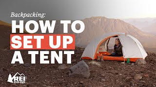 How to Set Up a Tent [upl. by Lledrev912]