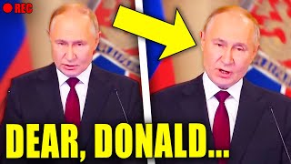 WATCH PUTIN ISSUE TERRIFYING WARNING TO TRUMP [upl. by Etteniuqna348]