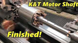 SNS 244 Electric Motor Shaft Finished [upl. by Inalem]