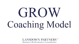 The GROW Coaching Model [upl. by Liemaj618]