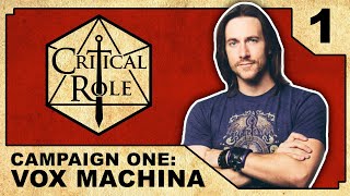 Arrival at Kraghammer  Critical Role VOX MACHINA  Episode 1 [upl. by Nonnelg816]