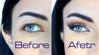 Hooded Downturned Droopy Eyes Makeup Tutorial  MakeupAndArtFreak [upl. by Neill]