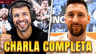 CHARLA COMPLETA CON MESSI [upl. by Murtha523]