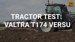 Tractor test Valtra T174 Versu [upl. by Eseryt]