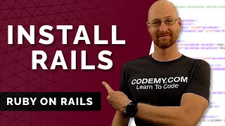 Install Rails  Ruby On Rails Friends List App 1 [upl. by Kremer62]