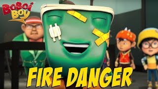 BoBoiBoy English S3EP16  Fire Danger [upl. by Halbeib]