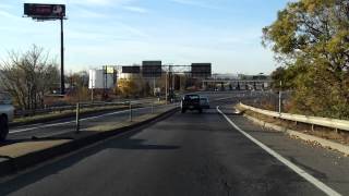 New Jersey Turnpike Exit 15E outbound [upl. by Lairea989]