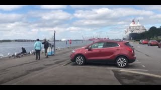 Mayflower Park Southampton Ship amp Cruise Ship Watching [upl. by Pelson432]