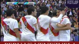 GOL DE CHIROQUE PERU VS VENEZUELA COPA AMERICA 2011 [upl. by Atinat488]