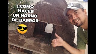 Como hacer un Horno de barro [upl. by Lukas252]