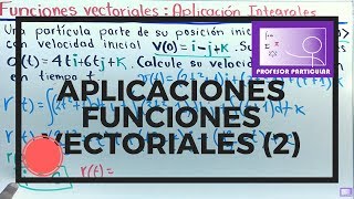 Funciones vectoriales aplicaciones  Cálculo Vectorial [upl. by Moreta]