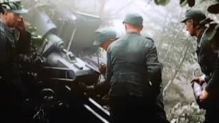 German WW2 Wehrmacht combat Footage Pure Sound [upl. by Illene]