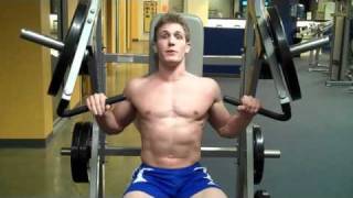 How To Incline Chest Press Hammer Strength [upl. by Henleigh242]