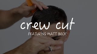 Mens Crew Cut Tutorial  MVRCK GIVEAWAY [upl. by Iago788]