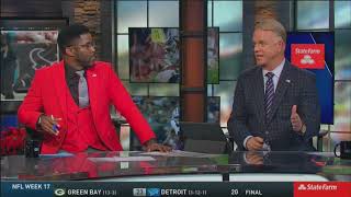 NFL on CBS StateFarm Post Game Show 2019 week 17 [upl. by Ferrel]