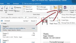 How to group emails in Outlook [upl. by Casanova]