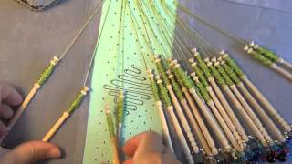 Video 84 Beginner bobbin lace tutorial [upl. by Shanks444]