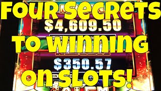 Four Secrets To Winning on Slot Machines • The Jackpot Gents [upl. by Aeslehc]