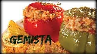 Gemista Stuffed VegetablesGreek  VEGAN and GLUTEN FREE [upl. by Hershell]