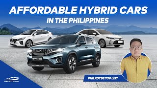 Affordable Hybrid Cars in the Philippines  Philkotse Top List [upl. by Kcub416]