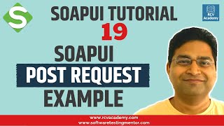 SoapUI Tutorial 19  SoapUI POST Method Example  POST JSON in SoapUI [upl. by Ribble]