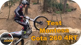 Test Montesa Cota 260 4RT  Motosx1000 [upl. by Letsyrk]