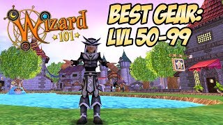 Wizard101 Gear Guide BEST GEAR LVL 5099 [upl. by Eillam]