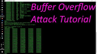 Buffer Overflow attack tutorial  0x00 [upl. by Stauffer991]