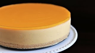 NoBake Mango Cheesecake Recipe [upl. by Crompton]