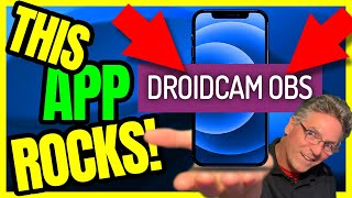 How to Setup DroidCam Via WIFI  Its Easy With OBS [upl. by Ennayehc]