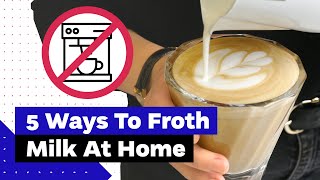 How To Froth Milk At Home Best Milk Frothers Review [upl. by Eimirej141]