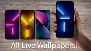 Download all iPhone 13 Live Wallpapers [upl. by Newol]