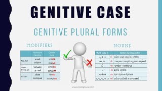 Basic Russian 2 Genitive Plural Forms [upl. by Nahgem744]