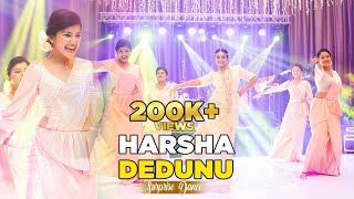 HARSHA AND DEDUNU  SURPRISE DANCE  2022 [upl. by Ahseuqal637]