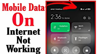 mobile data on but internet not working  how to fix mobile data not working android [upl. by Buffy704]