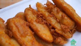 How to make Crispy Fried Banana [upl. by Enohpets]