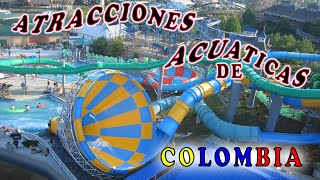 PARQUES ACUATICOS DE COLOMBIA TOP 7 [upl. by Ramat]