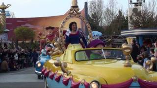 Disneys Stars n Cars Arrival  Disneyland Paris Mickeys Magical Party HD [upl. by Arnulfo145]